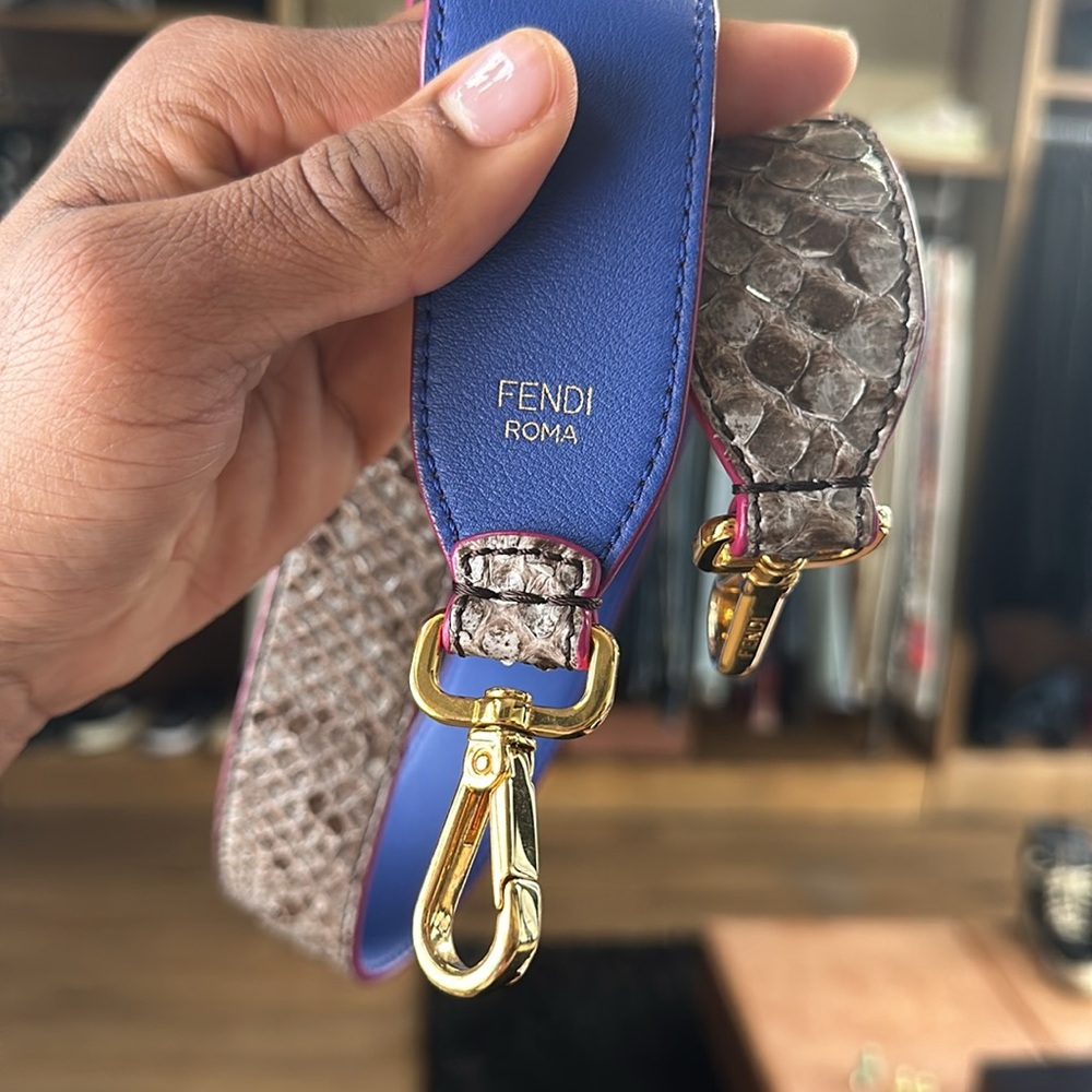 Fendi Strap You Python Bag Strap - image 3
